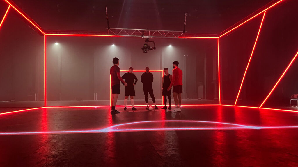 Reklama sportowa, freestyle football, triki piłkarskie