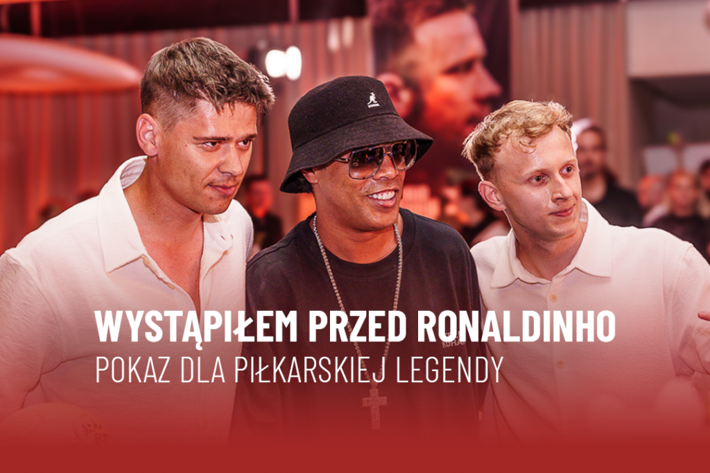 Pokaz freestyle football - Ronaldinho